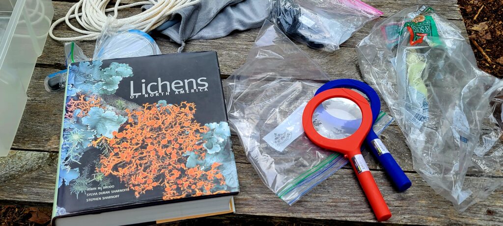 Lichen Identification materials